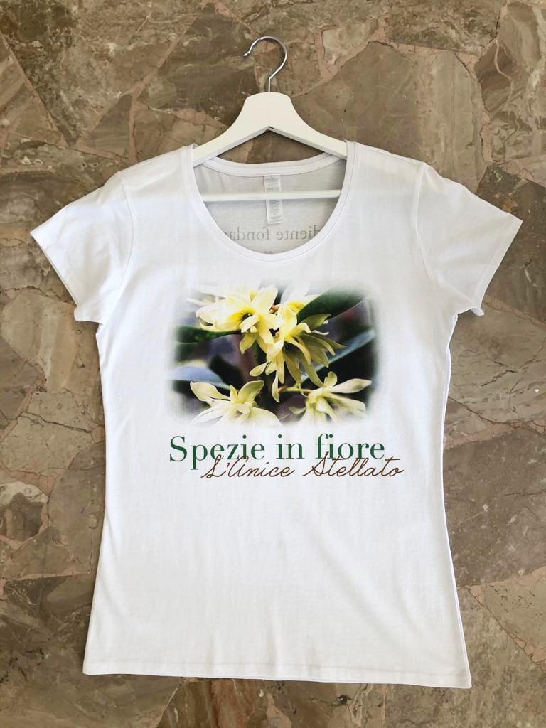 Spezie In Fiore ANICE STELLATO T-shirt D’arte Made In Italy By LOFT