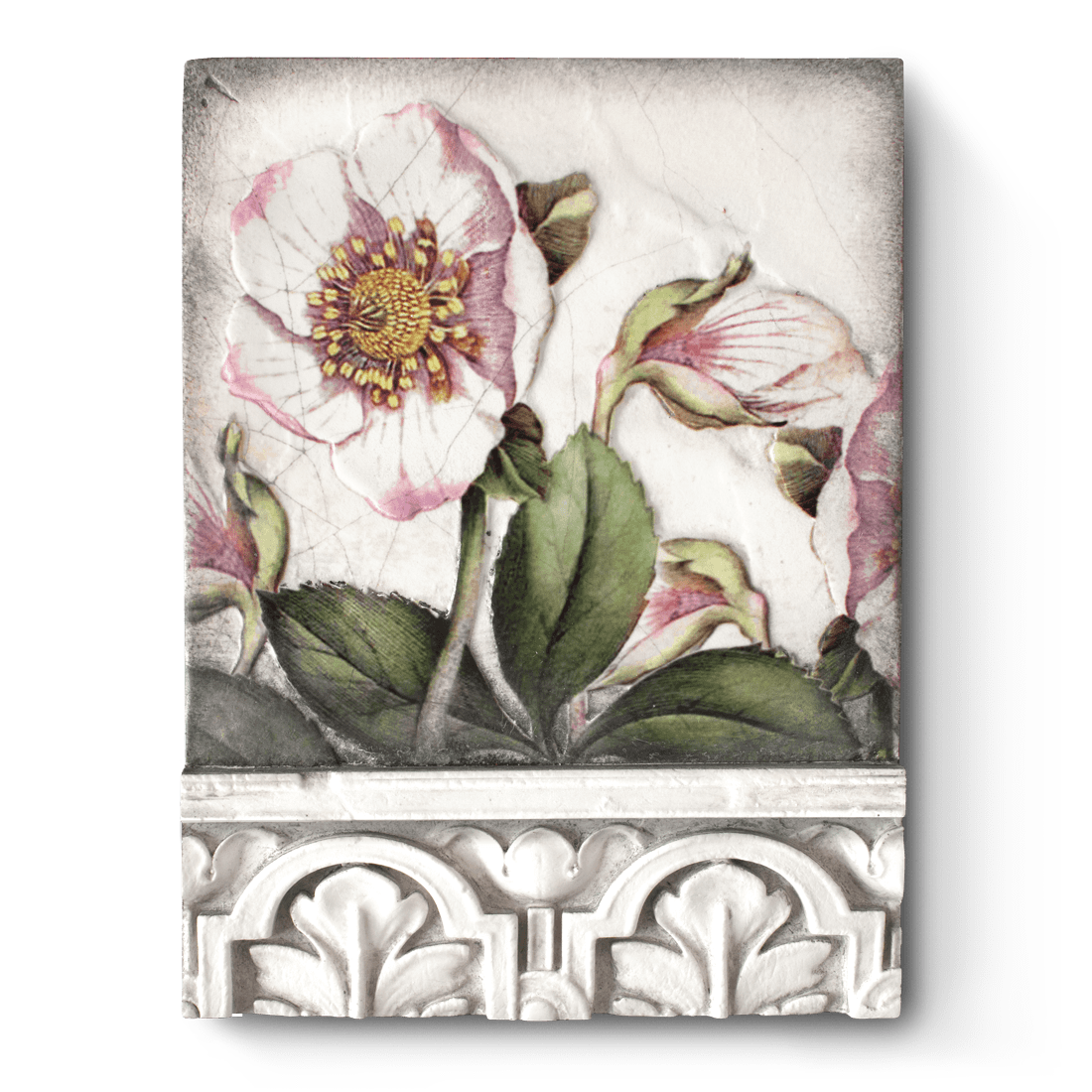 Sid Dickens Memory Block T-501 Hellebores 2020 – SPRING: THE DAYDREAM COLLECTION